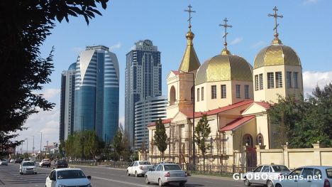 Postcard Russian church