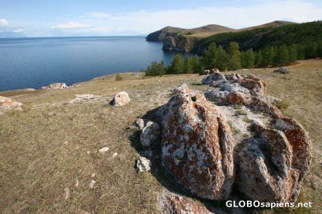 Postcard Peace on the Baikal