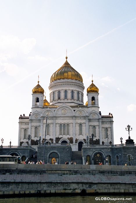Postcard Cathedral of Christ the Saviour.