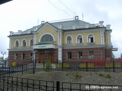 Postcard Railway Station