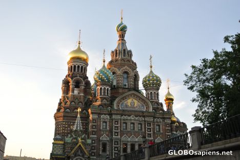 Postcard Petersburg - Church of the Savior on Blood