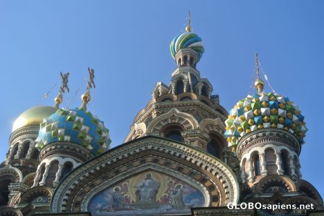 Postcard Church of the Savior on Blood in St. Petersburg