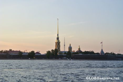 Postcard Saint Petersburg - Saints Peter and Paul Cathedral