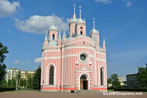 Postcard Saint Petersburg - Chesme Church