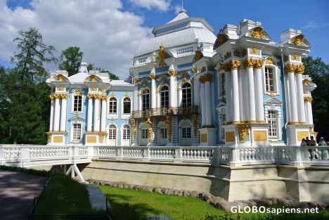 Postcard Tsarskoye Selo - Catherine Park