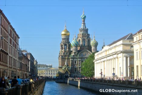 Postcard Saint Petersburg - Griboyedov Canal