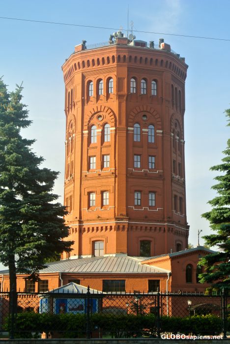 Postcard Museum of Water in Sait Petersburg