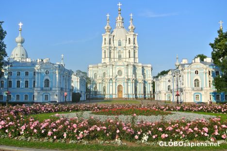 Postcard Smolny Monastery of the Resurrection