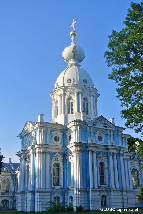 Postcard Smolny Convent of the Resurrection