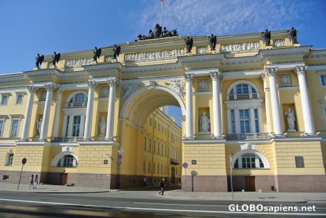 Postcard St. Petersburg - Senate and Synod building 2