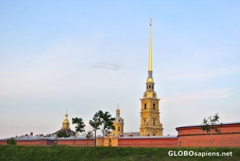 Postcard Sankt Petersburg - Saints Peter and Paul Cathedral