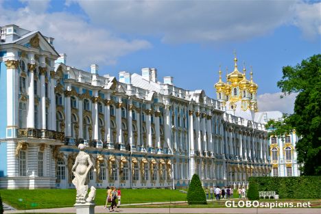 Postcard Tsarskoye Selo -  Palace