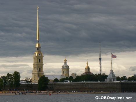 Postcard Peter and Paul fortress