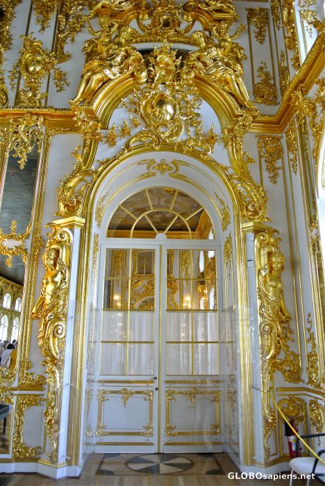 Postcard Doors at Catherine's Palace