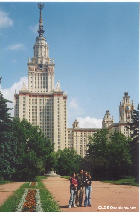 Postcard Moscow University