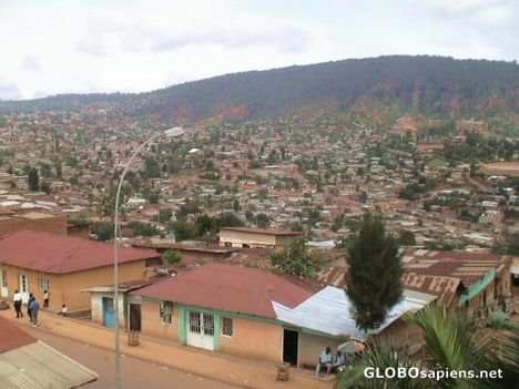 Postcard Panoramic view of Kigali