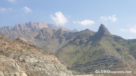 Mountains near Taif