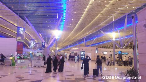 Postcard Mew Jeddah airport