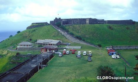 Postcard Brimstone Hill Fortress