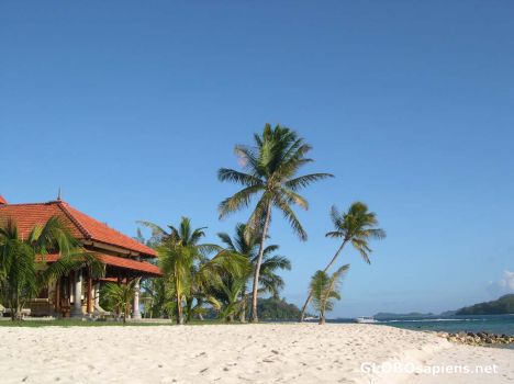 Postcard St Anne Resort, Seychelles