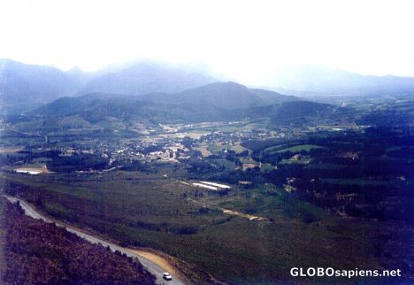 Postcard Valley of the Hugenots
