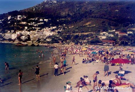 Postcard Beach Scene