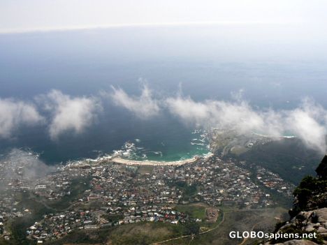 Postcard Aerial Cape Town