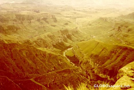 Postcard Tugela Valley