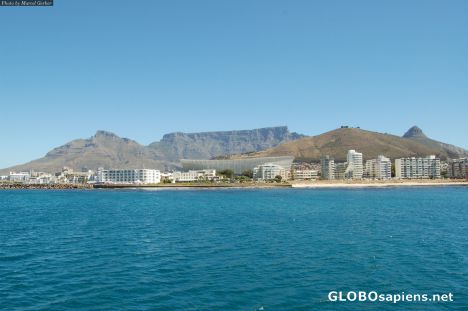 Postcard Cape Town and Table Mountain