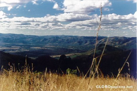 Postcard Grassland Panorama