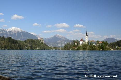 Postcard Lake Bled 2