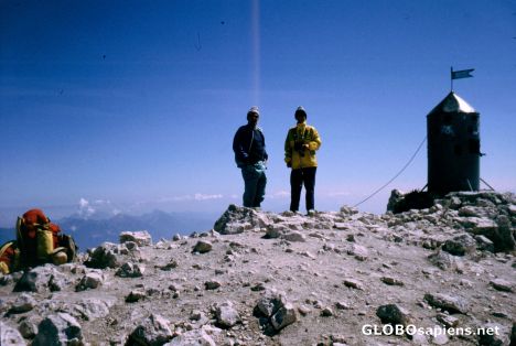 Postcard Triglav-NP, the peak (2.863 m)