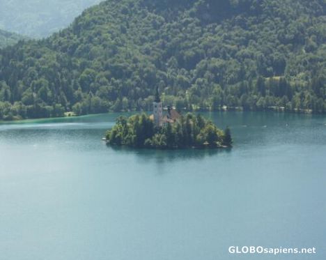 Postcard Lake of Bled