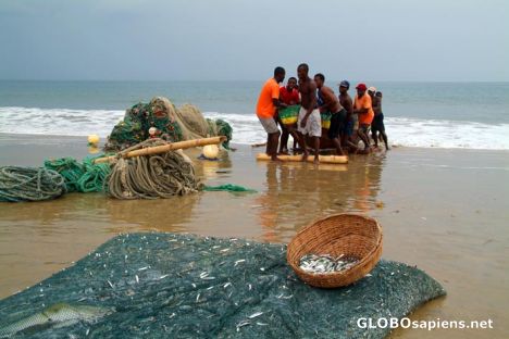 Postcard Fishing in Sierra Leone