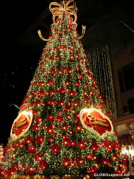 Postcard Orchard Road - Christmas Tree