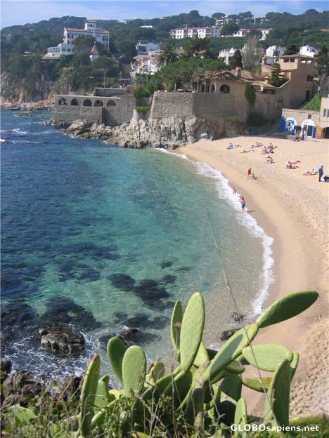 Postcard Beach in Calella