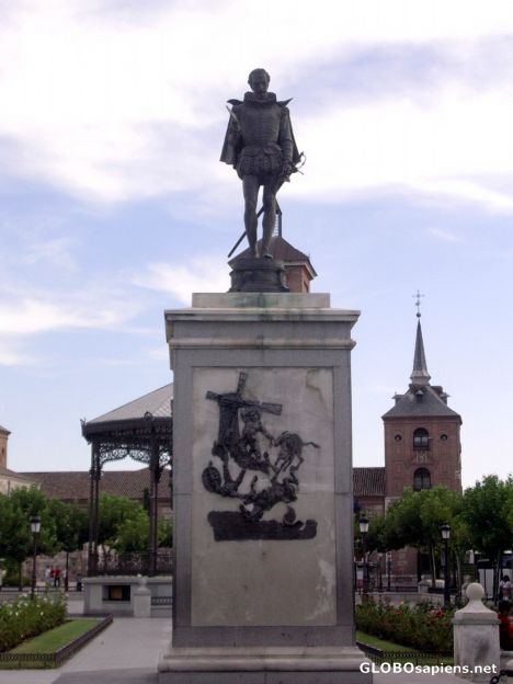 Postcard Miguel de Cervantes