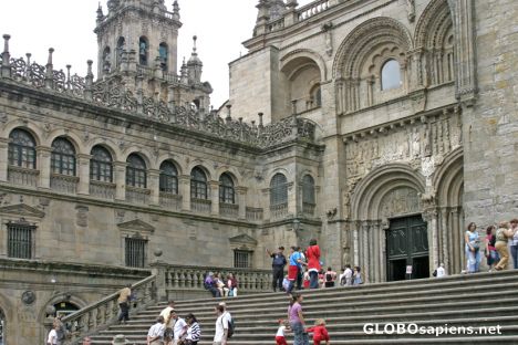 Postcard Santiago de Compostela: the Cathedral