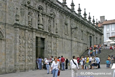 Postcard Santiago de Compostela: Saint James's shrine