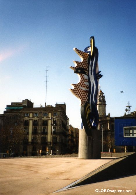 Postcard The People of Barcelona