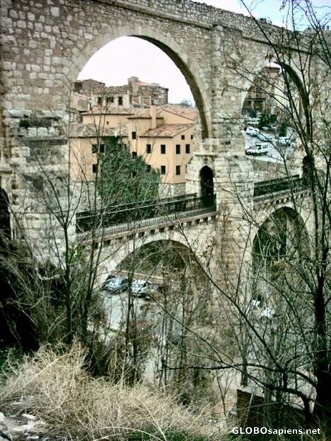 Postcard Aqueduct/viaduct, Teruel