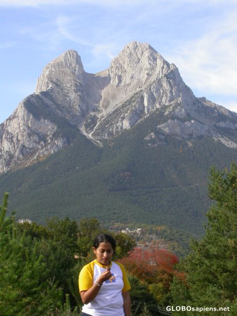 Postcard Piedra Forte mountain