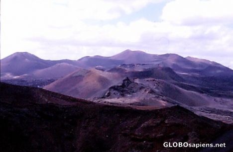Postcard Extinct volcanoes 2