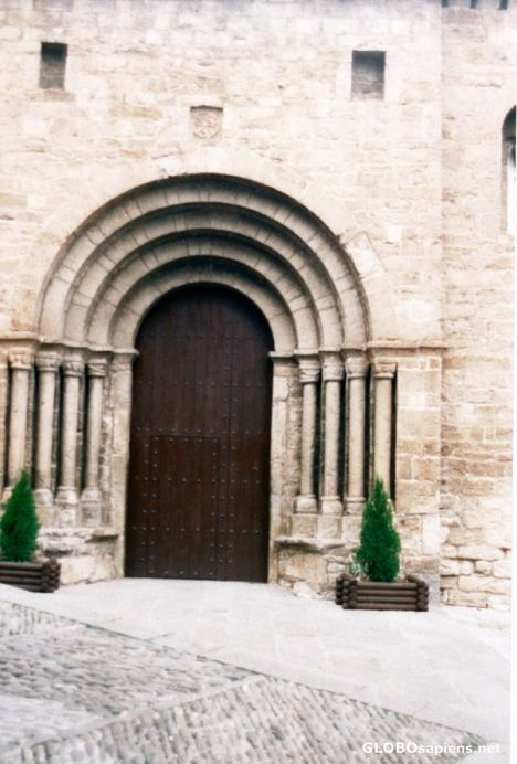 Postcard Church entrance