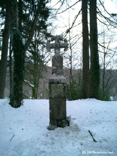 Postcard Cross in The Camino de Santiago