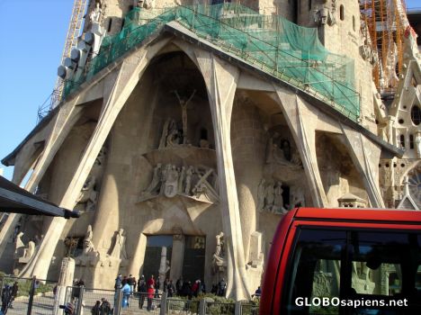 Postcard Gaudi Cathedral - 2