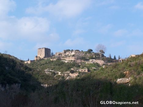 Postcard castell de Sant Joan de Mediona