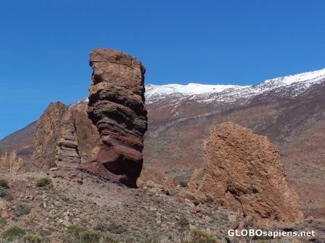 Postcard Vista parque nacional del Teide