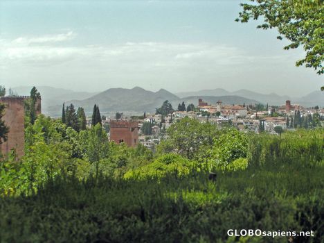 Postcard View of Granada