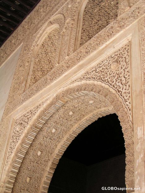Postcard Alhambra detail